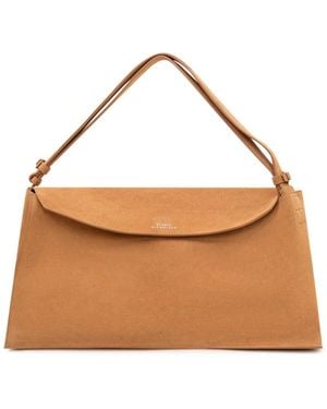 Studio Nicholson The Folded Schultertasche - Braun