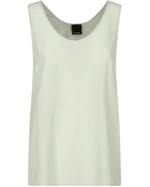 Pinko Sleeveless Tops - Green