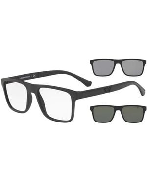 Emporio Armani Authentische Stilvolle Brillen Premium Qualität Service - Mettallic