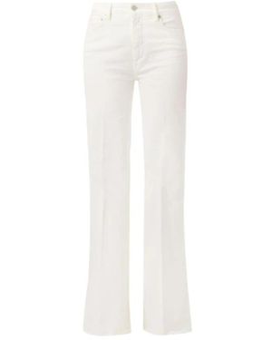 CYCLE Jeans ,Wit ,Nylon Flaire Jeans