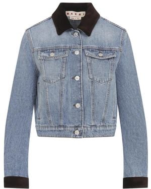 Marni Denim Jackets - Azul