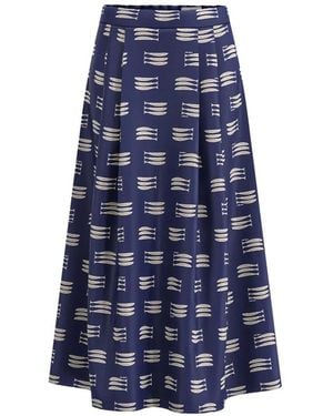 Marella Midi Skirts - Azul