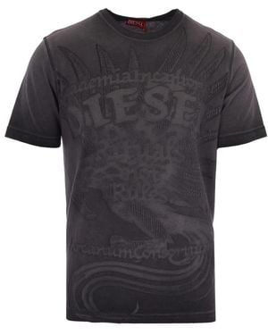 DIESEL T-Shirts - Black