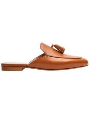 SCAROSSO Mules - Marrón