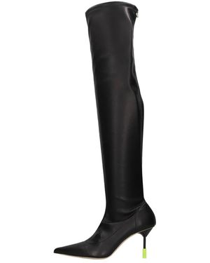 MSGM Stiefel Schwarz