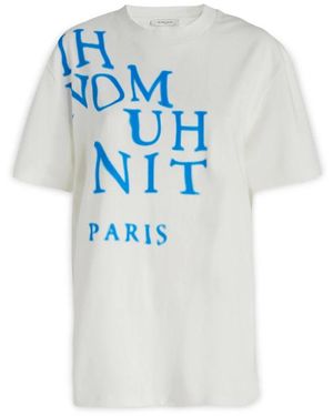 ih nom uh nit T-Shirts - Blue