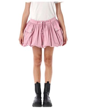 Ganni Short Skirts - Pink