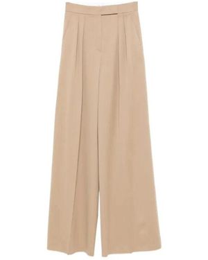 Max Mara Wide Trousers - Neutro