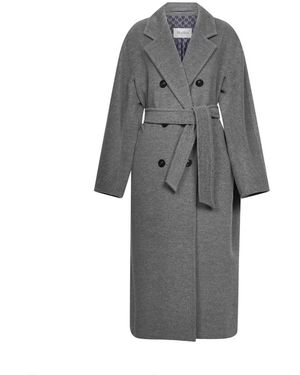 Max Mara Belted Coats - Gris