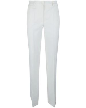 P.A.R.O.S.H. P.A.R.O..H. ,Broeken ,Wit ,Wol Wollen Flared Broek