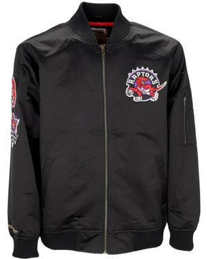 Mitchell & Ness Bomber Jackets - Black