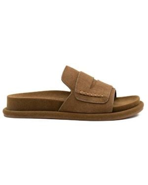 Paloma Barceló Sliders - Brown
