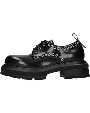 Elena Iachi Laced Shoes - Black