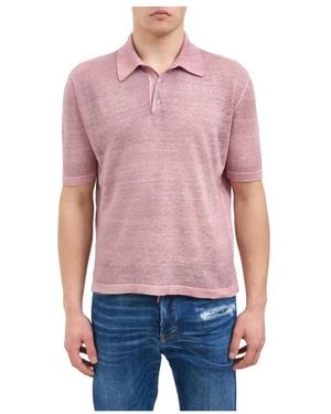 Avant Toi Polo Shirts - Red