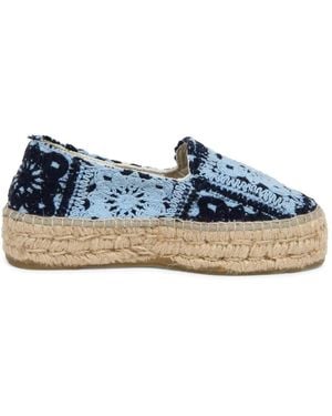 Manebí Espadrilles - Blauw