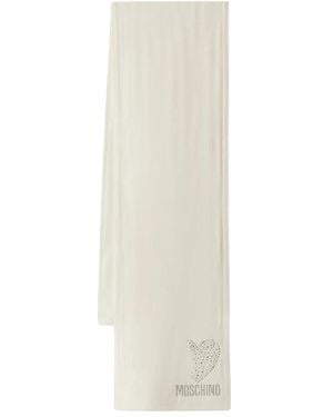 Moschino Winter Scarves - Bianco
