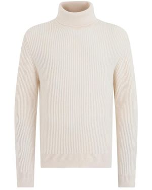 Slowear Rollkragenpullover - Weiß