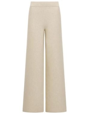 Dior Wide Trousers - Natural