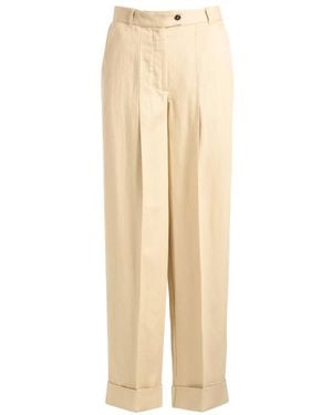 IVY & OAK Wide Pants - Natural