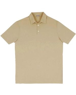 Zanone Polo Hemden - Naturel