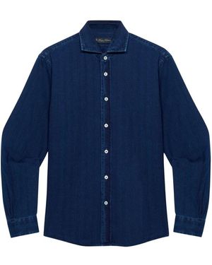 Brooks Brothers Denim Shirts - Blue