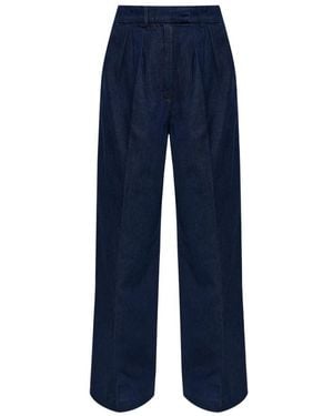 Anine Bing Jeans ,Blauw ,Katoen Lou Trouser