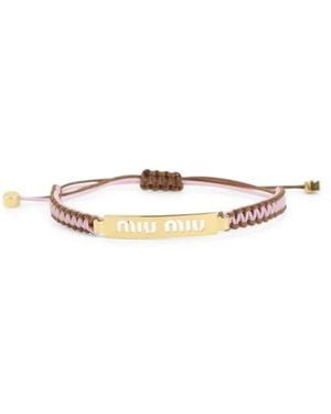 Miu Miu Bracelets - Blanco