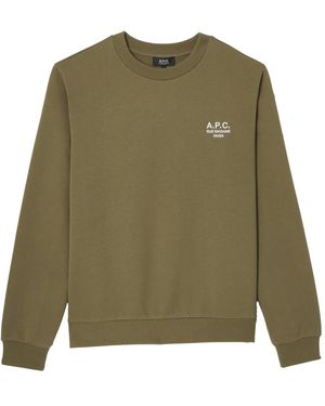 A.P.C. Sweatshirts - Green