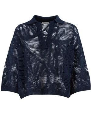 Brunello Cucinelli Polo Shirts - Blue