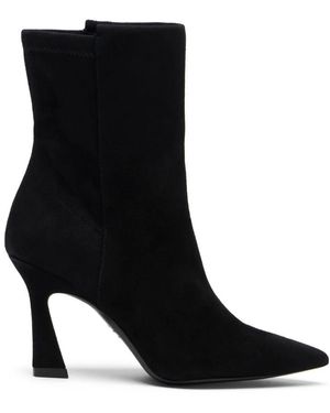 Stuart Weitzman Schoenen ,Zwart ,Leer 5050 Vinnie Bootie 85