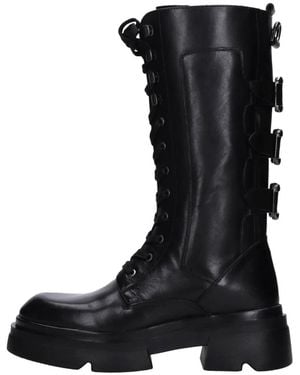 Emanuélle Vee Schoenen ,Zwart ,Laarzen Zwart