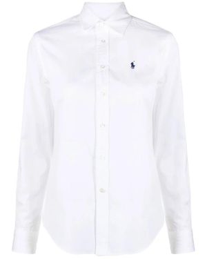 Polo Ralph Lauren Charlotte Poplin Shirt - White
