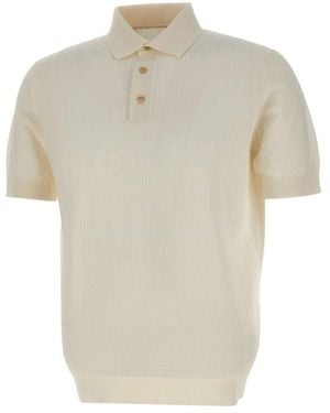 FILIPPO DE LAURENTIIS Polo Shirts - Natural