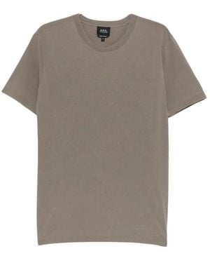 A.P.C. T-Shirts - Grey