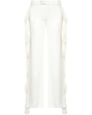 Phoebe Philo Straight Trousers - White