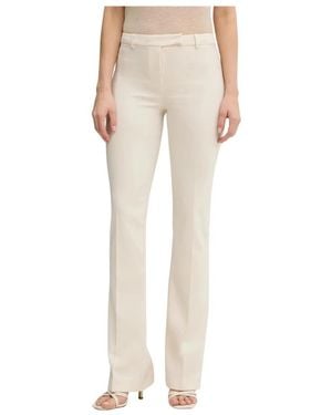 Patrizia Pepe Wide Trousers - Neutro