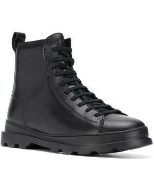 Camper Lace-Up Boots - Black