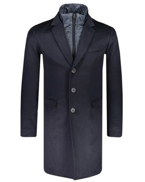 Herno Single-Breasted Coats - Azul