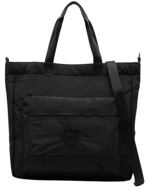 Stone Island Shopping Bags - Black