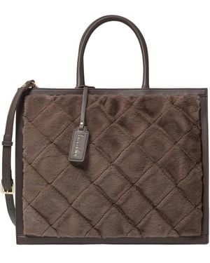 Braccialini Tote Bags - Marrone