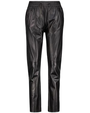 Dondup Leren Broek - Grijs