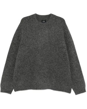 A.P.C. Round-Neck Knitwear - Grey