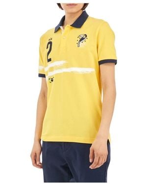 La Martina Polo Shirts - Yellow