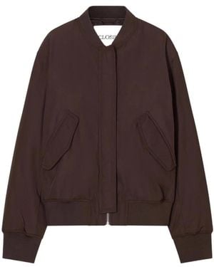 Closed Bomber Jackets - Braun