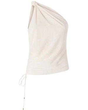 Pinko Sleeveless Tops - Blanco