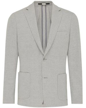 Gentiluomo Hellgrauer blazer