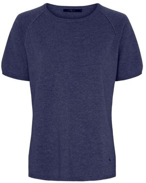 Btfcph Ronde Hals Gebreid T-Shirt - Blauw