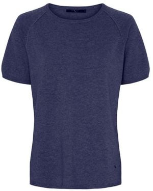 Btfcph Rundhals-Strick-T-Shirt - Blau