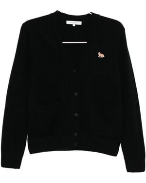 Maison Kitsuné Cardigans - Negro