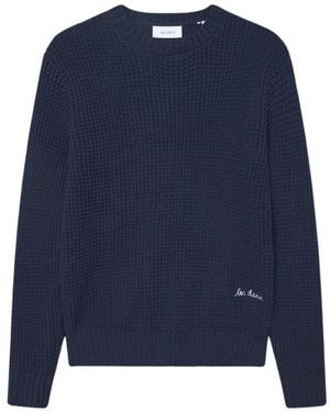 Les Deux Round-Neck Knitwear - Blauw